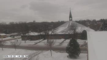 Weather camera view of St. Michael Catholic School.