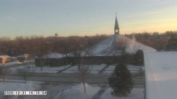 Weather camera view of St. Michael Catholic School.