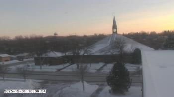 Weather camera view of St. Michael Catholic School.