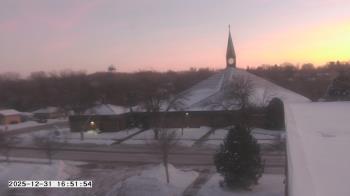 Weather camera view of St. Michael Catholic School.