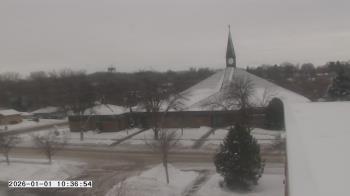 Weather camera view of St. Michael Catholic School.