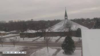 Weather camera view of St. Michael Catholic School.