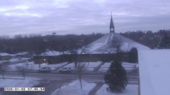 Weather camera view of St. Michael Catholic School.
