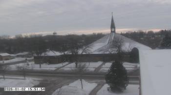 Weather camera view of St. Michael Catholic School.