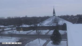 Weather camera view of St. Michael Catholic School.