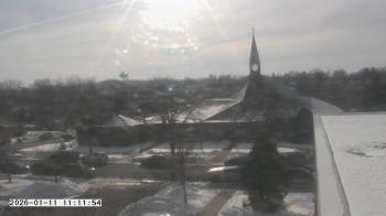 Weather camera view of St. Michael Catholic School.
