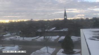 Weather camera view of St. Michael Catholic School.