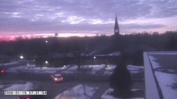 Weather camera view of St. Michael Catholic School.