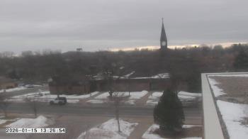 Weather camera view of St. Michael Catholic School.