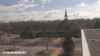 Weather camera view of St. Michael Catholic School.