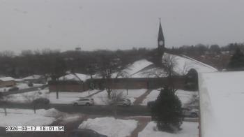 Weather camera view of St. Michael Catholic School.