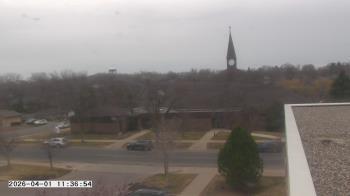 Weather camera view of St. Michael Catholic School.
