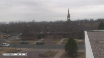 Weather camera view of St. Michael Catholic School.