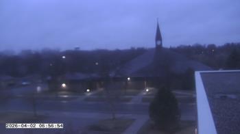 Weather camera view of St. Michael Catholic School.