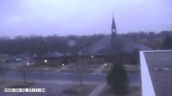 Weather camera view of St. Michael Catholic School.