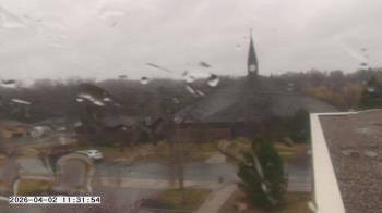 Weather camera view of St. Michael Catholic School.