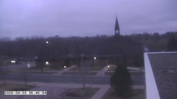 Weather camera view of St. Michael Catholic School.