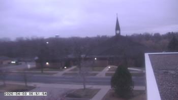 Weather camera view of St. Michael Catholic School.