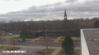 Weather camera view of St. Michael Catholic School.