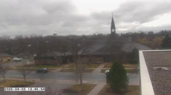 Weather camera view of St. Michael Catholic School.