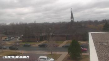 Weather camera view of St. Michael Catholic School.