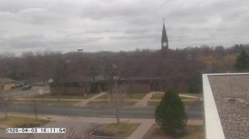 Weather camera view of St. Michael Catholic School.