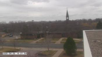 Weather camera view of St. Michael Catholic School.