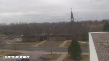 Weather camera view of St. Michael Catholic School.