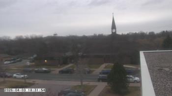 Weather camera view of St. Michael Catholic School.