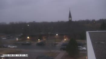 Weather camera view of St. Michael Catholic School.