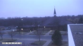 Weather camera view of St. Michael Catholic School.