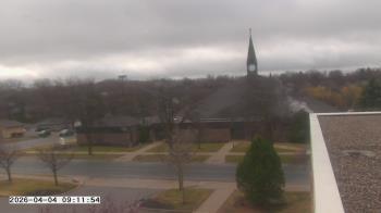 Weather camera view of St. Michael Catholic School.