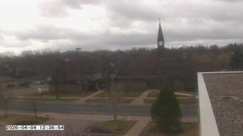 Weather camera view of St. Michael Catholic School.