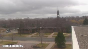 Weather camera view of St. Michael Catholic School.