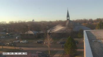 Weather camera view of St. Michael Catholic School.