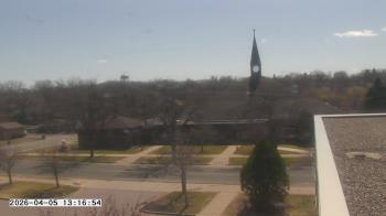 Weather camera view of St. Michael Catholic School.