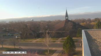 Weather camera view of St. Michael Catholic School.