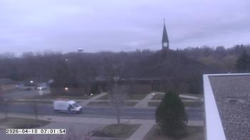Weather camera view of St. Michael Catholic School.