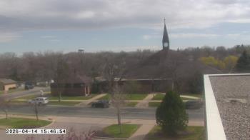 Weather camera view of St. Michael Catholic School.