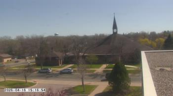 Weather camera view of St. Michael Catholic School.