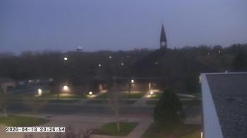 Weather camera view of St. Michael Catholic School.