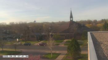 Weather camera view of St. Michael Catholic School.