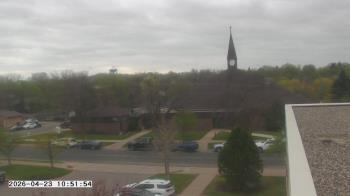 Weather camera view of St. Michael Catholic School.