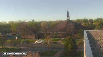 Weather camera view of St. Michael Catholic School.