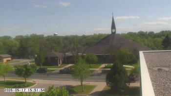 Weather camera view of St. Michael Catholic School.