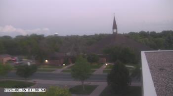 Weather camera view of St. Michael Catholic School.