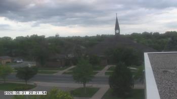Weather camera view of St. Michael Catholic School.