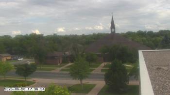 Weather camera view of St. Michael Catholic School.