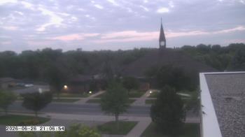 Weather camera view of St. Michael Catholic School.