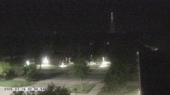 Weather camera view of St. Michael Catholic School.